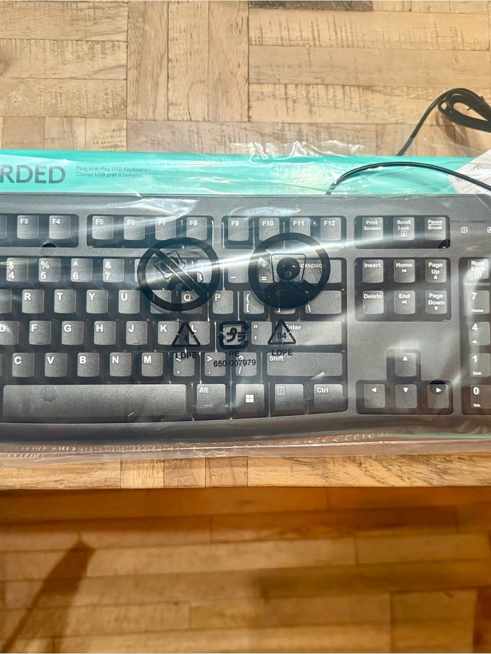 🌻Brand New Logitech K120 Wired Keyboard - USB Plug-and-Play
